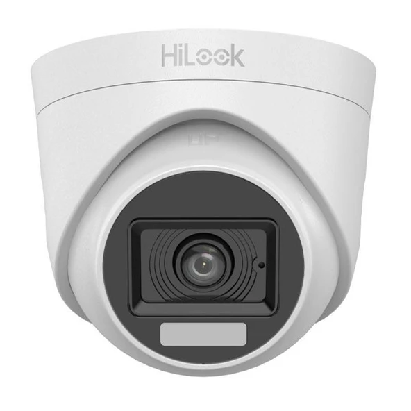 HILOOK 5MP THC-T157-LPS 2.8Mm Smart Lıght Colorvu Sesli Ahd Dome Kamera - Resim 2