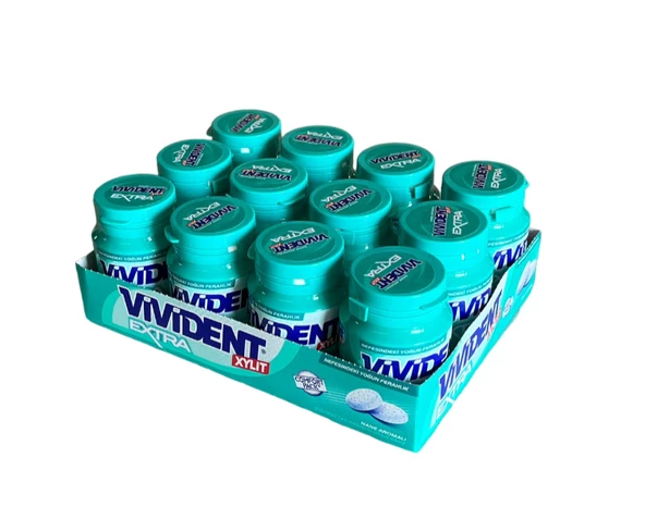 Vivident Comfort Pack Extra Nane Aromalı 66gr 12 Adet