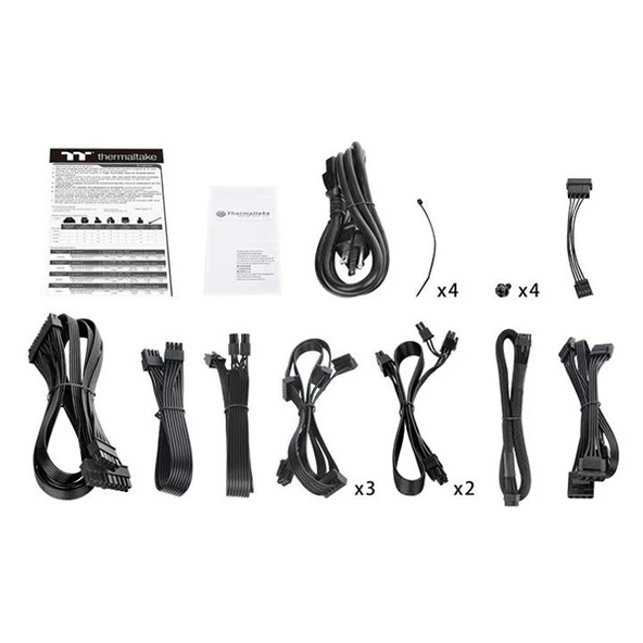 THERMALTAKE 850W 80+ GOLD TOUGHPOWER GT PS-TPT-0850FNFAGE-3  PCIE 5.0 Tam Modüler Power Supply - 7