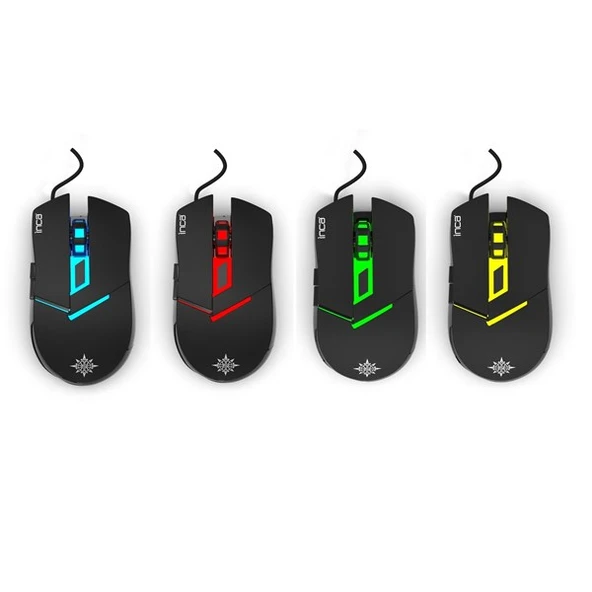 INCA IKG-448 USB Q Trk RGB Led Aydınlatmalı Mekanik Hisli Siyah Gaming Klavye - Mouse Set - 5