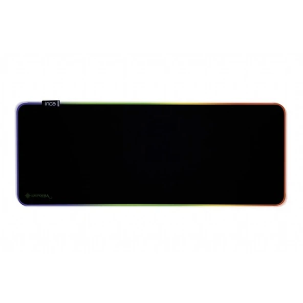INCA IMP-022 RGB Led Aydınlatmalı Siyah Gaming Mouse Pad 770x295x3mm - 3
