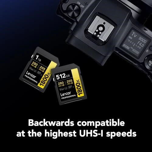 LEXAR 1TB PROFESSIONAL 1800X LSD1800001T-BNNNU SDHC HAFIZA KARTI - 6