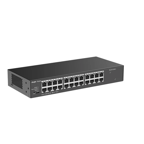 RUIJIE 24port REYEE RG-ES124G-L GIGABIT Yönetilemez Switch Çelik Kasa - 4