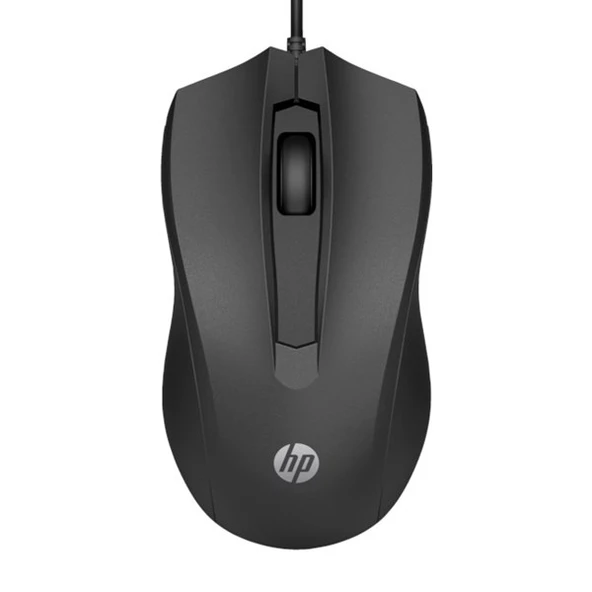 Hp 105 822M9UT Black Wıred Mouse