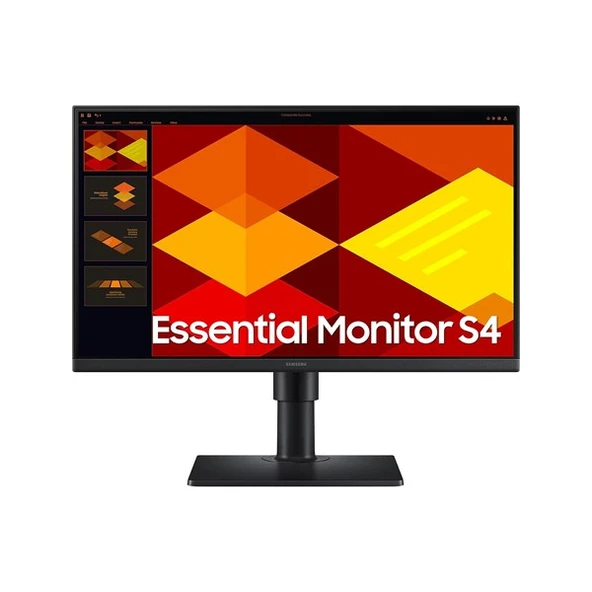 SAMSUNG 21.5" IPS LS22D400GAUXUF 5MS 100hz HDMI-DP Pivot EV Ofis Tipi Monitör ürün görseli