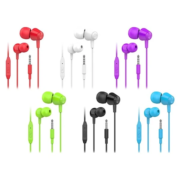 S-link SL-STK10 30'lu stand set 8*Beyaz + 8*Siyah + 5*Krımızı 3*Mor + 3*Mavi + 3*Yeşil Kulak İçi Mikrofonlu Kulaklık - 3