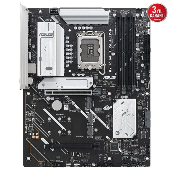 ASUS PRIME B860-PLUS CSM DDR5 HDMI-DP PCIE 5.0 1851p ATX KURUMSAL ANAKART - 2