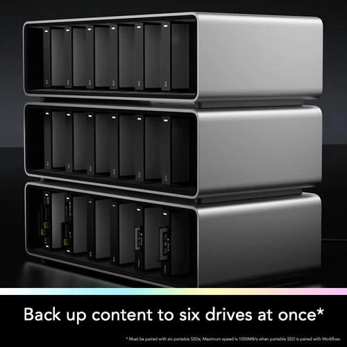 LEXAR PROFESSIONAL WORKFLOW LPWF800N-4A1NGL-Thunderbolt 4 Yukseltmesı Ve 6 Modul Yuvası - 5