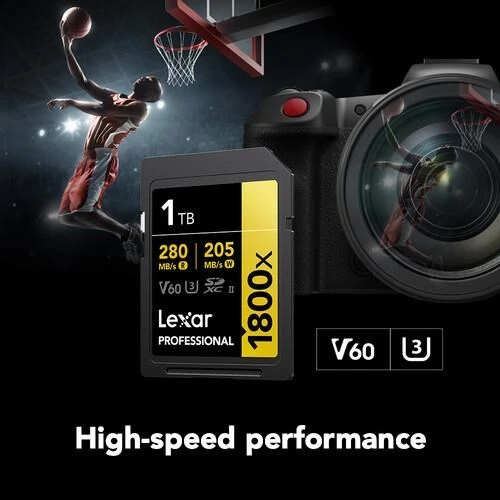 LEXAR 1TB PROFESSIONAL 1800X LSD1800001T-BNNNU SDHC HAFIZA KARTI - 4