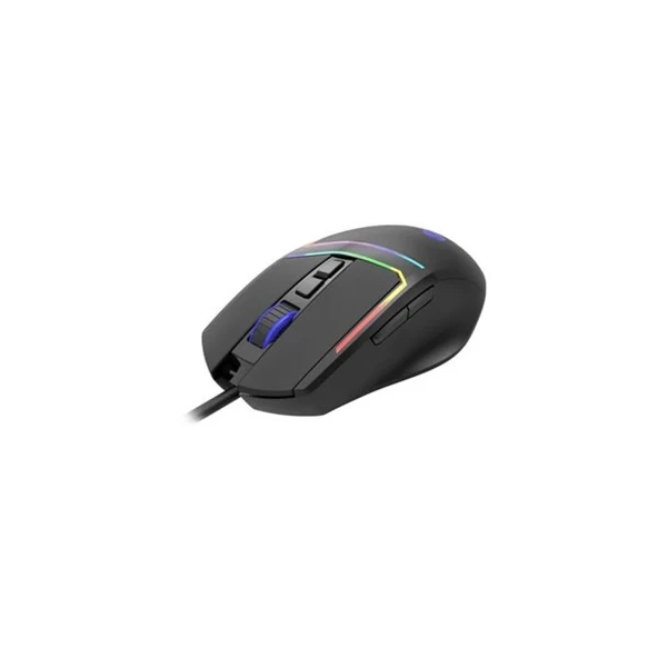 LENOVO LECOO MS106 USB RGB Led Aydınlatmalı 3200dpi Gaming Optic Siyah Mouse - 5