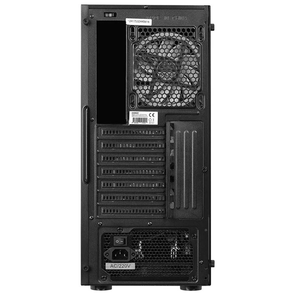 EVEREST 600W X-RACER Gaming Mid-Tower PC Kasası 4X-FANLI - 7