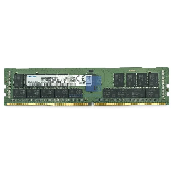 SAMSUNG DDR4 RDIMM 32GB 2666Mhz M393A4K40CB2-CTD6Q 2Rx4 Sunucu Ram ürün görseli 1