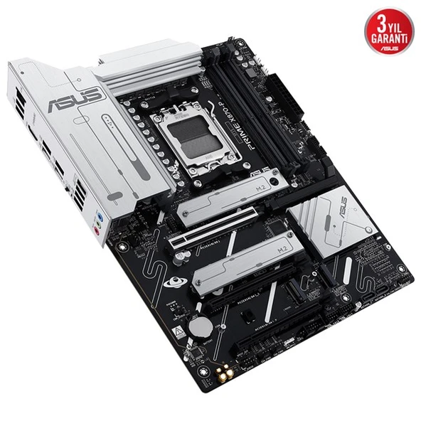 ASUS PRIME X870-P DDR5 HDMI DP PCIE 5.0 AM5 ATX - Resim 4