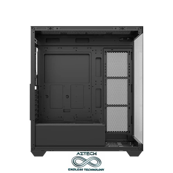 AZTECH AZT101 B Gaming Mid-Tower PC Kasası RGB Switch - 6