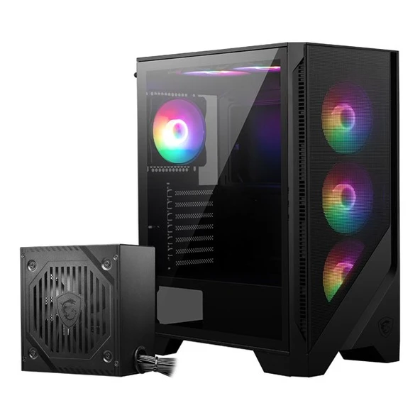 MSI 650W 80+ BRONZE MAG FORCE 120A B65 GAMING MID-TOWER PC KASASI ürün görseli