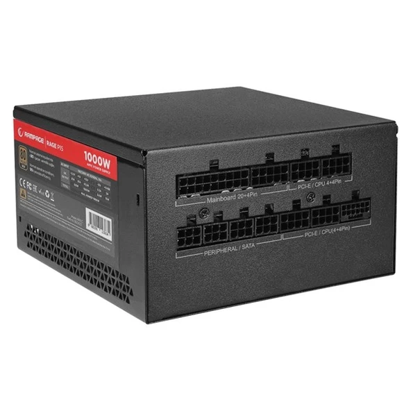 RAMPAGE 1000W 80+ GOLD RAGE P15 PCIE 5.0 TAM MODÜLER POWER SUPPLY - 2