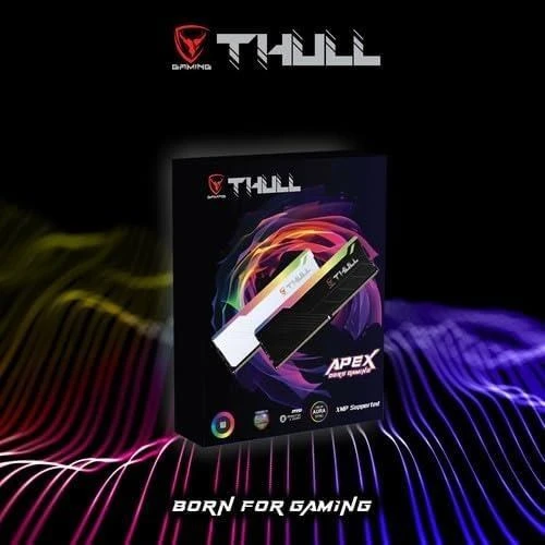 THULL 32GB (2X 16GB) DDR5 6400MHZ RGB DUAL KIT PC RAM APEX THL-PCAPX51200D5-32G-B - 2