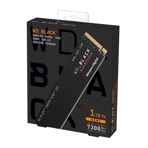 WD 1TB SN850X WDS100T2X0E 7300-6300MB/s M2 NVME GEN4 DİSK - 3