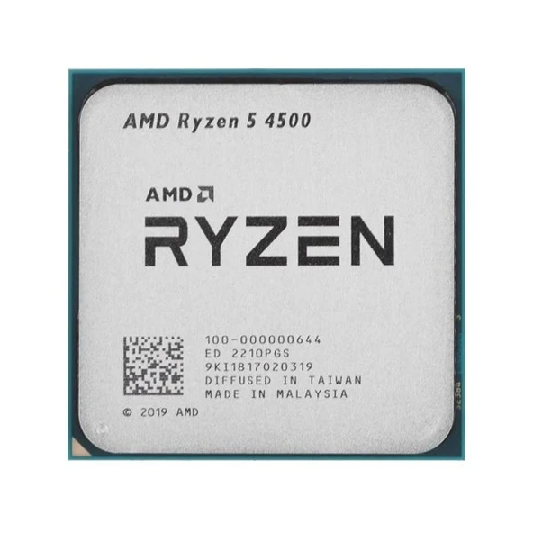 AMD RYZEN 5 4500 11MB 6çekirdekli VGA YOK AM4 65w Kutusuz+Fansız ürün görseli 1
