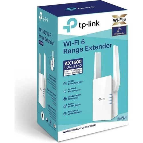 TP-LINK RE505X AX1500 Menzil Genişletici Priz Tip - Resim 2