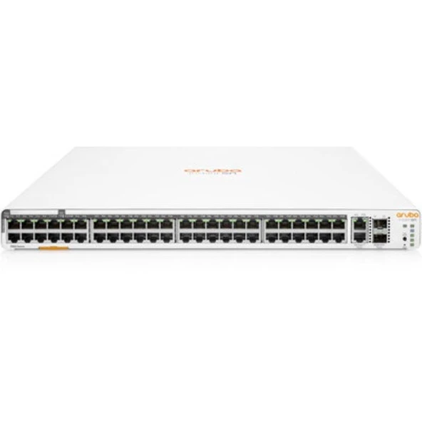 ARUBA 48port 1960 JL809A GIGABIT 2-10GBE SFP 600W FULL POE YÖNETİLEBİLİR SWITCH ürün görseli