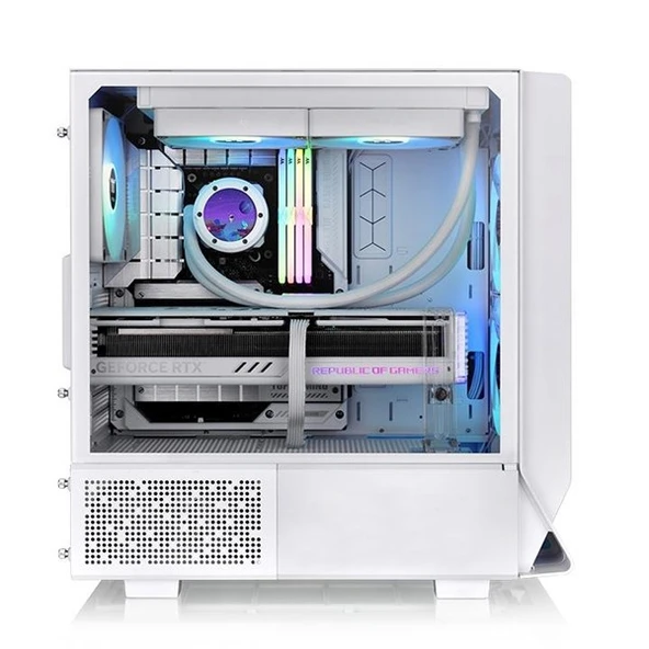 THERMALTAKE CERES 330 TG CA-1Y2-00M6WN-01 GAMING MID-TOWER PC KASASI BEYAZ - 4