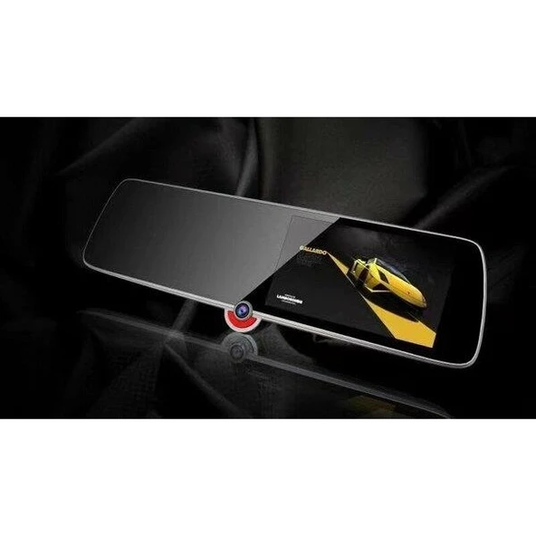 TWOGO GO-403 Ayna Monitör 3 Kamera Destekli Araç DVR - 2