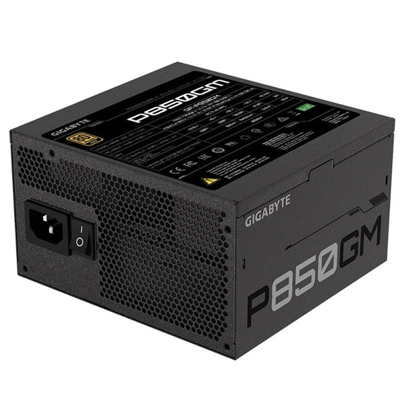 GIGABYTE 850W 80+ GOLD GP-P850GM Tam Modüler Power Supply - 8