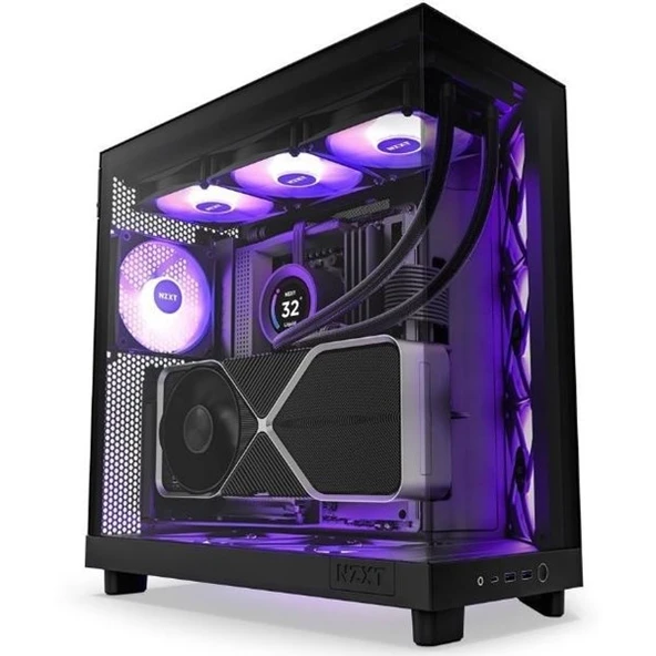NZXT H6 FLOW CC-H61FB-R1 GAMING MID-TOWER PC KASASI ürün görseli