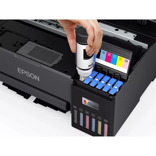 EPSON A4 L8050 Renkli Fotoğraf Yazıcısı Tanklı Usb,Kablosuz - 2