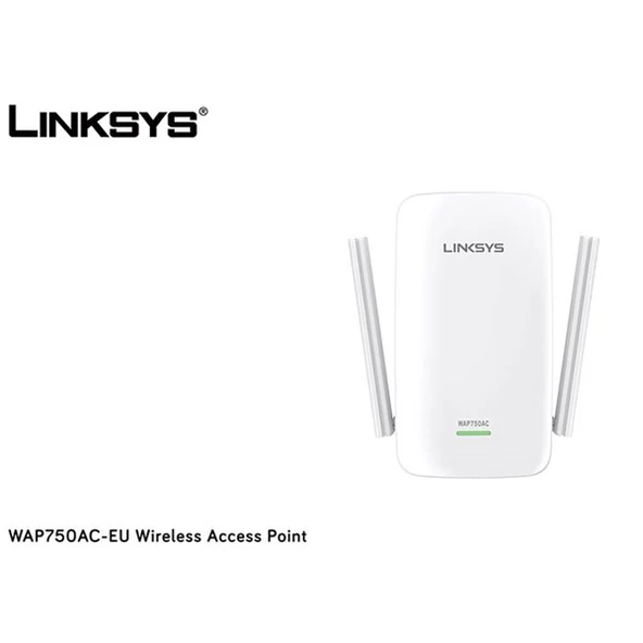 LINKSYS WAP750AC-EU AC750 MENZİL GENİŞLETİCİ PRIZ TİP - Resim 4