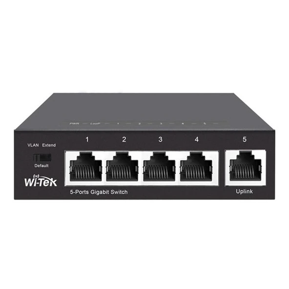 WI-TEK 5GE WI-SG105 GIGABIT 1-Uplink Yönetilemez  Switch ürün görseli
