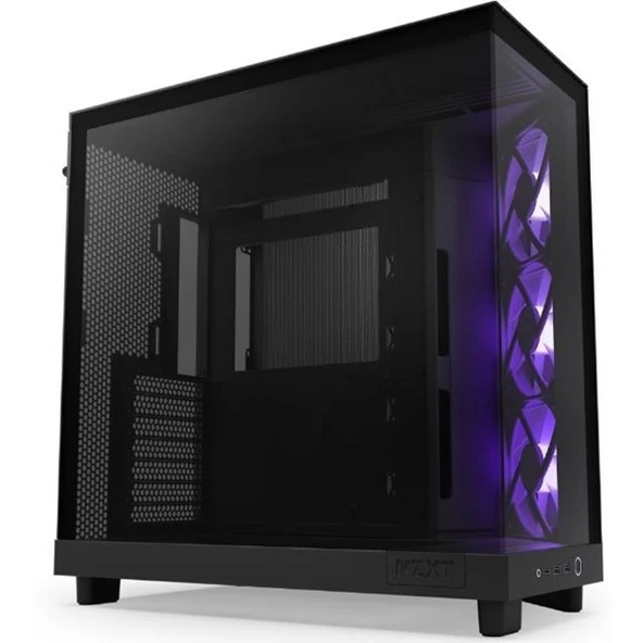 NZXT H6 FLOW CC-H61FB-R1 GAMING MID-TOWER PC KASASI - Resim 3