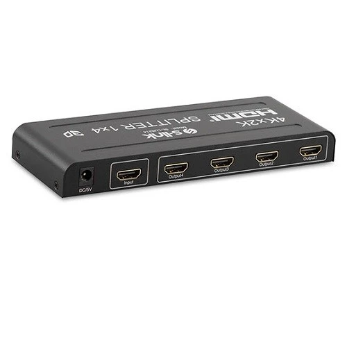 S-LINK 4port SL-LU6214 1port HDMI (giriş) 4port HDMI (çıkış) 4K HDMI Splitter - 2