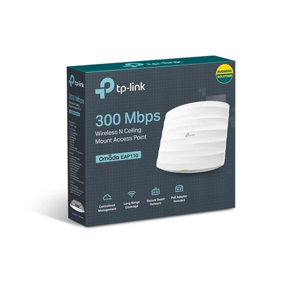 TP-LINK EAP110 N300 TAVAN TİPİ KURUMSAL ACCESS POINT - 5