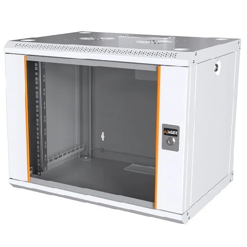 AGER 7U 600x450mm Duvar Tipi Beyaz Kabinet Agena AG-AN07U6045B1 - Resim 7