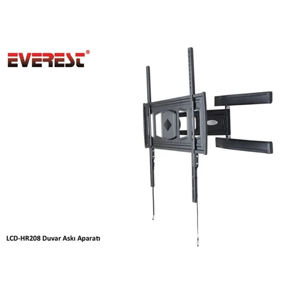 Everest LCD-HR208 26" 42" Güvenlik Kilitli Açı ayarlı Duvar tipi Askı Aparatı - 2