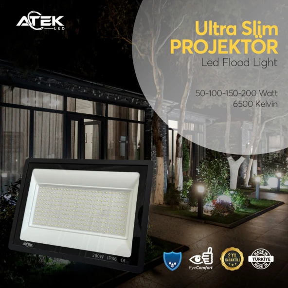 Ultra Slim Projektör Dış Mekan LED Işık ürün görseli