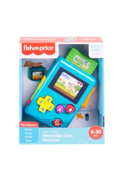 FISHER PRICE Eğlen Ve Öğren Köpekçiğin Oyun Macerası - Türkçe 6 Ay - Resim 7