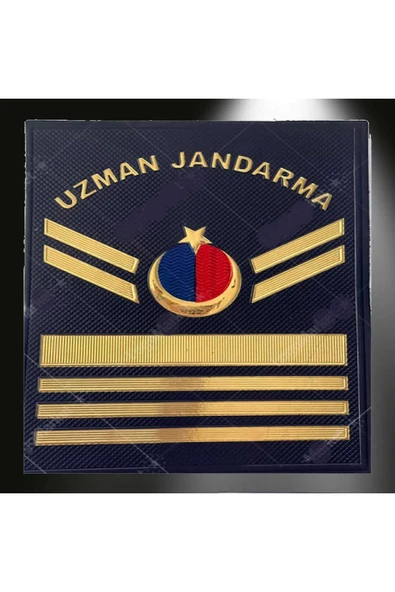 Minyatür Uzman J. Asayiş 7 Kademeli Çavuş Mini Göğüs 3d Arması, 2025 Yeni Tip, Cırtlı ürün görseli