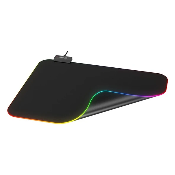 Rampage MP-21 Siyah 252*328*3mm RGB Ledli Gaming Mouse Pad - 3