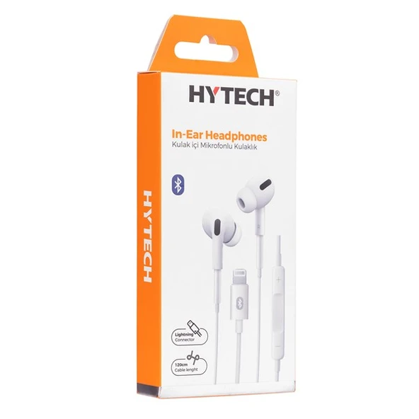 Hytech HY-XBK52 Beyaz Bluetooth Kulak içi Mikrofonlu Kulaklık - 2