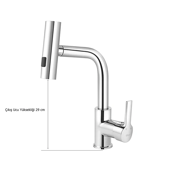 Venezia Smart Spiralli Mutfak Evye Eviye Bataryası Krom - 3