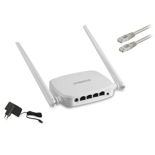 EVEREST EWR301 300mbps N300 2.4GHZ Mesafe Genişletici EV Ofis Tipi Access Point Router - Resim 3