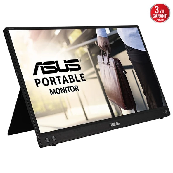 ASUS 15.6" IPS ZENSCREEN MB16ACV 5 ms 60Hz TYPE-C Taşınabilir Monitör (1920 X 1080) - Resim 3