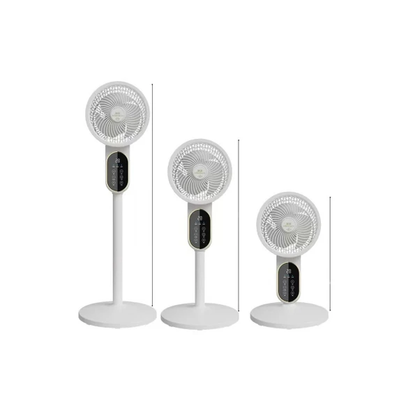 Dijital Ekranlı Uzaktan Kumandalı Ayaklı Vantilatör - Resim 4