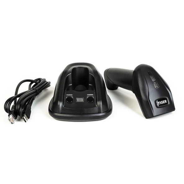 PERKON (TIGER) 1D Laser CS95 Wlan (Kablosuz) El Tipi Barkod Okuyucu Ayaklı 300metre mesafeye kadar - 3