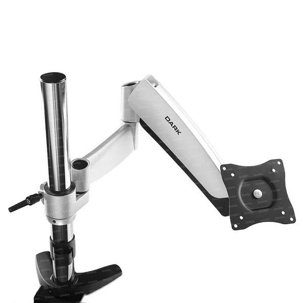 DARK 13/27" VM11 DK-AC-VM11 Hareketli Gümüş 1 kollu Monitör Askı Aparatı - 2