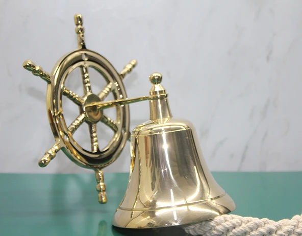 Dümenli Pirinç Duvara Asmalı Çan ürün görseli