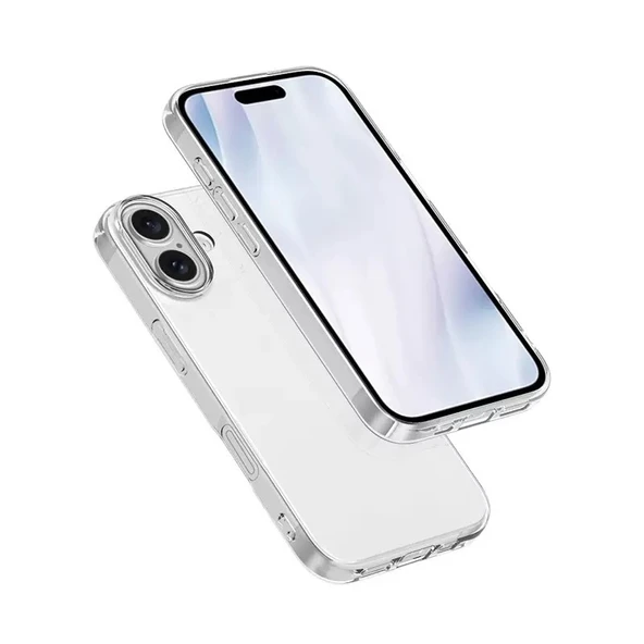 iPhone 17 Kılıf Kamera Korumali Süper Silikon Kapak - Resim 2